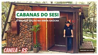 ✅ CABANAS DO PARQUE DO SESI EM CANELA - RS | As melhores cabanas da serra gaúcha completas com café