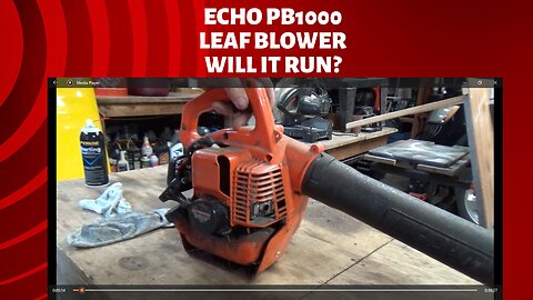 echo PB1000 leaf blower, will it run?