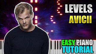 Levels - Avicii | Easy Piano Tutorial