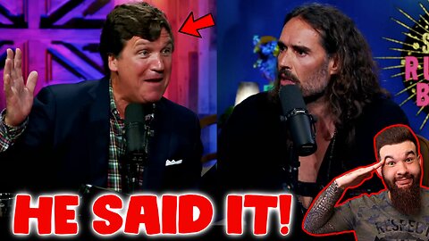 Tucker Carlson Talks Trump With Russell Brand And This Happened!