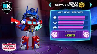 Angry Birds Transformers - Preview Of Level 25 Ultimate Optimus Prime