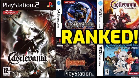 Ranking All The Castlevania Games I Played!!