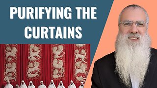 Mishna Shekalim Chapter 8 Mishnah 5. Purifying the curtains