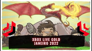 Xbox Live Gold Janeiro 2022 (Jogos Gratuitos para Assinantes Gold e Xbox Game Pass Ultimate)