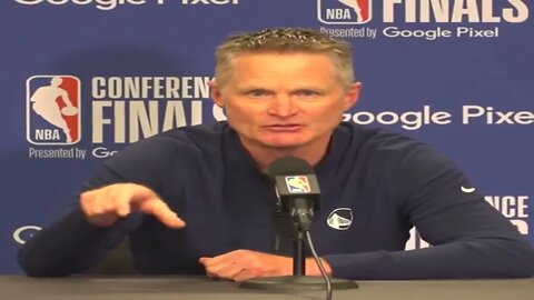 Steve Kerr screams about implementing gun control