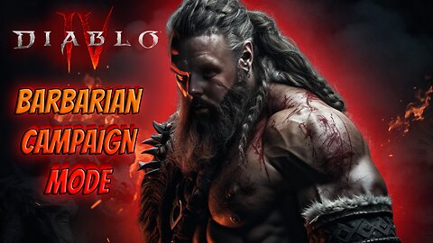 LIVE🔴 | Playing Diablo IV Campaign | Barbarian