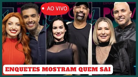 Resultado Das Enquetes Sobre D.R e Eliminação Hoje || Power Couple Ao Vivo