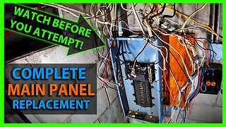 How To Replace a Main Panel or Sub Panel - Upgrading an Existing Electrical Service