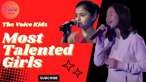 The Voice Kids | Most TALENTED GIRLS