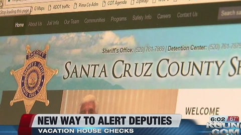 Burglary prevention--Santa Cruz Sheriff has new website