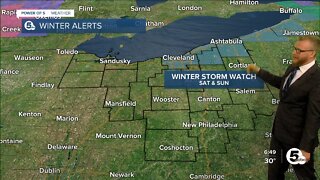 Winter Storm Watch issued for eastern counties
