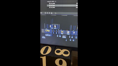 Final Cut Pro Timeline for Wedding Event