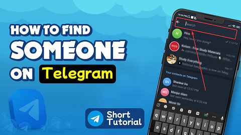 How to find someone on telegram