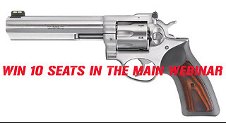 RUGER GP100 .357 MINI #3 FOR 10 SEATS IN THE MAIN WEBINAR
