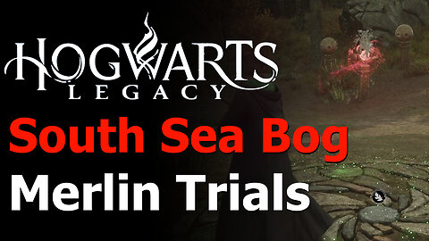 Hogwarts Legacy - All South Sea Bog Merlin Trials Guide - Merlin's Beard Achievement/Trophy