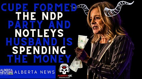 Rachel Notley and her husband use CUPE