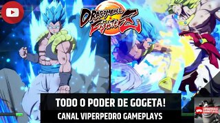 UMA BATALHA INSANA! TODO O PODER DE GOGETA! | Dragon Ball FighterZ | Season Pass 2