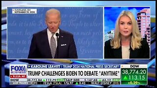 Biden's Handler's Know He's Not Cognitively Up To Debate: Trump Nat Press Sec