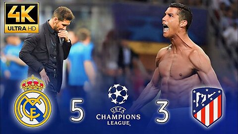 Real Madrid 5-3 Atletico Madrid [ عصام الشوالي ] UCL Final 2016 🔥🔥 Full HD