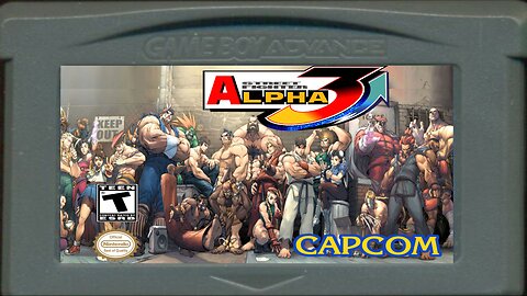 Street Fighter Alpha 3 (GBA) Evil Ryu (Dramatic Battle) Max Difficulty