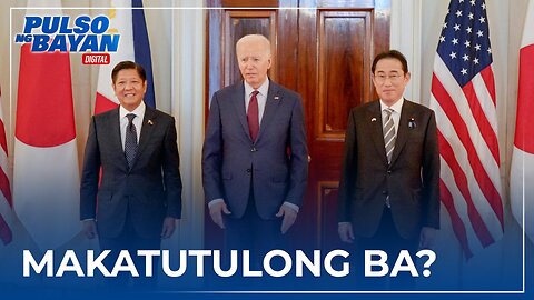 Trilateral meeting sa US at Japan, makatutulong nga ba sa Pilipinas?