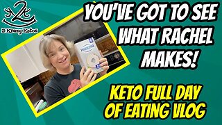 Brand new recipe | Entertaining guests on keto | Keto Full day of eating vlog