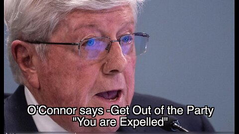 Jim O'Connor wants to expel you from the Republican Party if you don't agree with his agenda.