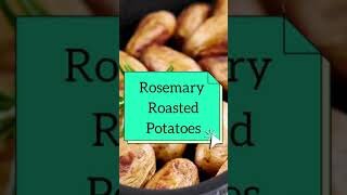 😋😍 #rosemary #roastedpotatoes #receipe
