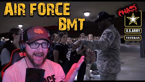 Army Veteran reacts to Air Force basic -- Harder than Army basic?