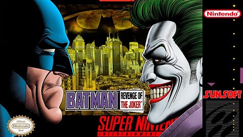 UNRELEASED PROTOTYPE: Batman: Revenge of the Joker for the SNES - Gameplay Sample