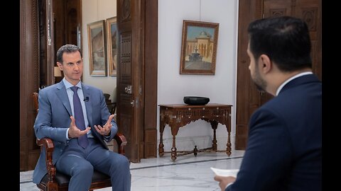 President Bashar Al Assad Interview with Sky News Arabic - English Subtitles