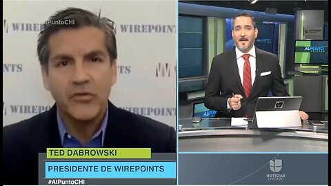 Wirepoints debates the proposed progressive tax - Univision 9.27.20