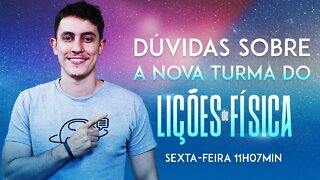 LIVE TIRA DÚVIDAS SOBRE A NOVA TURMA DO LF