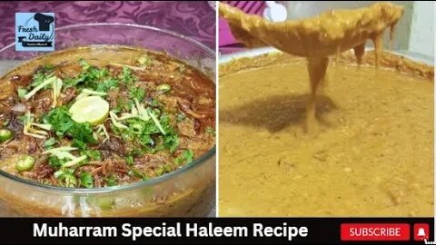 Reshedar Haleem Recipe || Daleem || Muharram Special Recipe || Fresh Daily