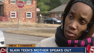 Mother Of Killed Teen Hopes Police Find Suspect