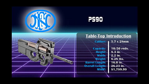 FN PS90 Table Top Unboxing and Review