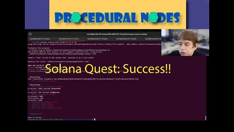 Solana Quest: Success!!