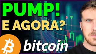 BITCOIN: PUMP E LIQUIDAÇÕES DE URSOS! E AGORA?