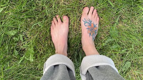 Grounding Day 1 - freeing my feet