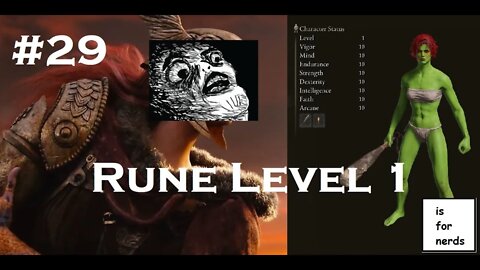 Elden Ring | Rune Level 1 | Part 29 | The Best Weapon For Rune Lvl 1