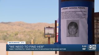 Family searching for missing 80-year-old woman last seen near South Mountain