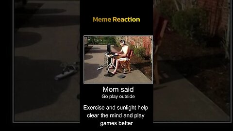 Exercise to Play better - Meme Reaction 33 #shorts #gamingmemes