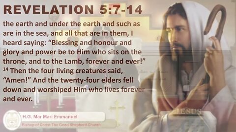 Revelation 5:7-14 by Mar Mari Emmanuel