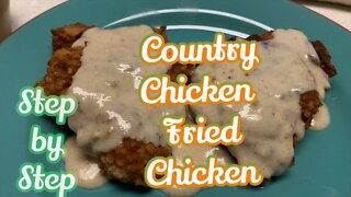 How to make Chicken Fried Chicken & Gravy (Step by Step)