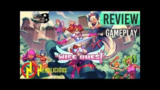 🎮 GAMEPLAY! Jogamos o divertido metroidvania WIFE QUEST no Nintendo Switch. Confira nossa Gameplay!