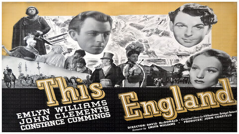 🎥 This England - 1941 - John Clements - 🎥 TRAILER & FULL MOVIE