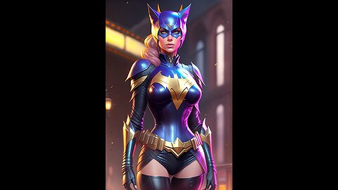 Betgirl cosplay AI art (4K DC comics character art)