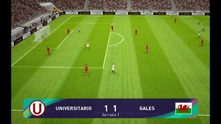 PES 2021: UNIVERSITARIO vs GALES | Entretenimiento Digital 3.0