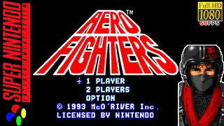 Aero Fighters: Hien - Super Nintendo (Full Game Walkthrough)