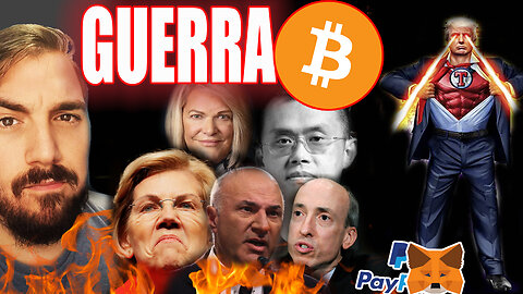 💥¡GUERRA CRIPTO! Kevin O'Leary, Muerte a la privacidad ¡DONALD TRUMP y SUS NFTS!! Metamask❤Paypal